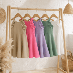 ruffle jurkje meisje