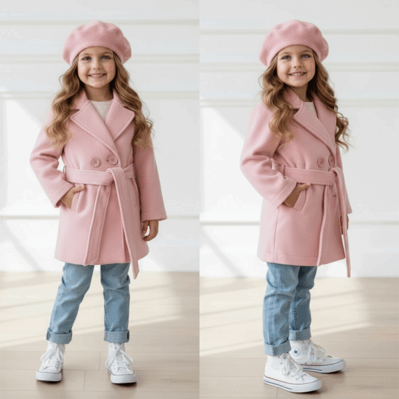 trenchcoat jas meisje roze trenchcoat jas meisje roze