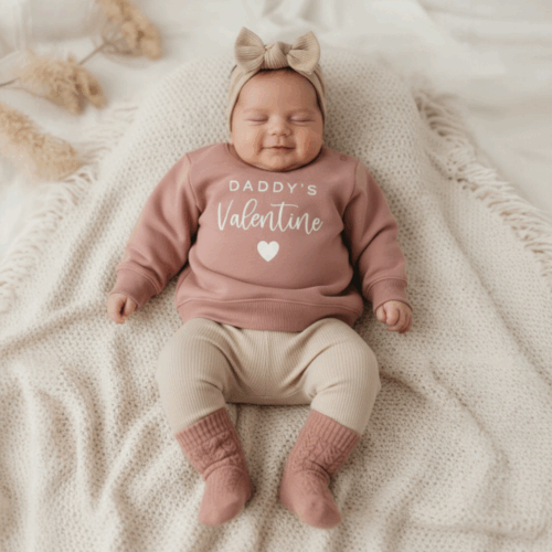 daddy’s valentine meisjes trui