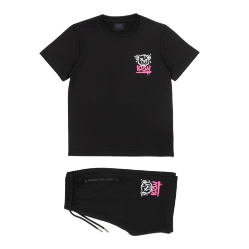 zomerset icon zwart roze kort