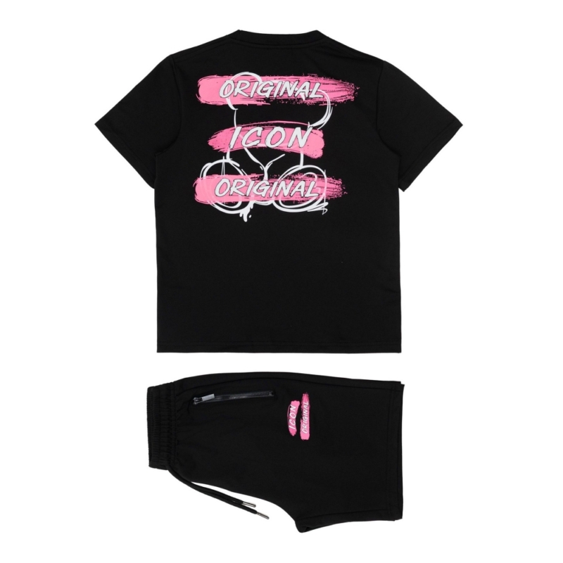 zomerset jongen icon zwart roze