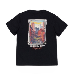 zwart tshirt jongens icon