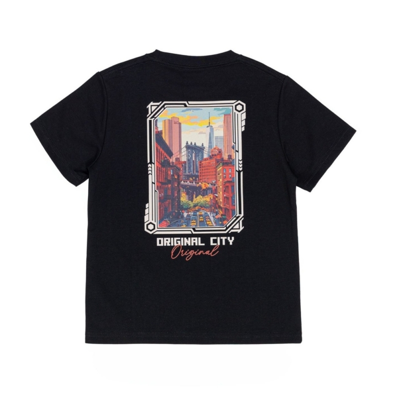 zwart tshirt jongens icon