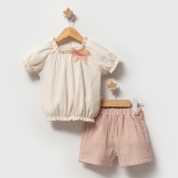 Nipperland roze baby meisjes zomer setje Nipperland roze baby meisjes zomer setje