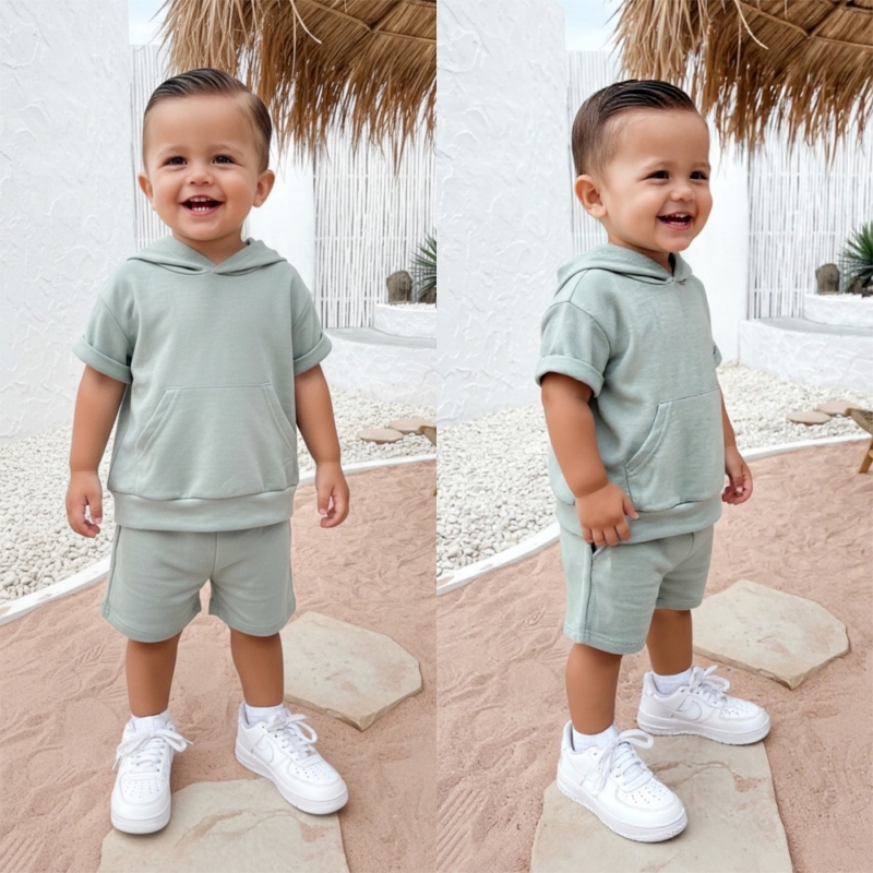 Soft Hoodie set sage Soft Hoodie set sage