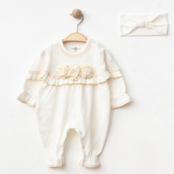 boxpakje meisje beige