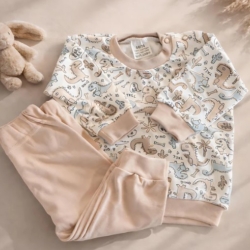 dino pyjama jongenn beige dino pyjama jongenn beige