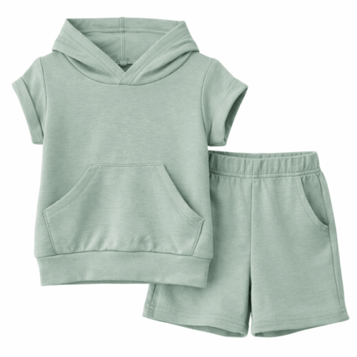 hoodie zomerset jongen groen