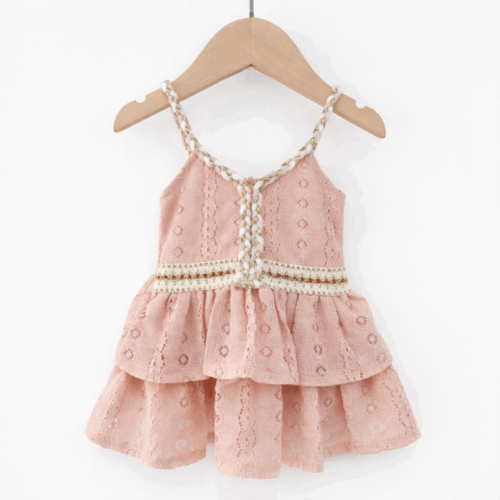 ibiza jurk baby roze