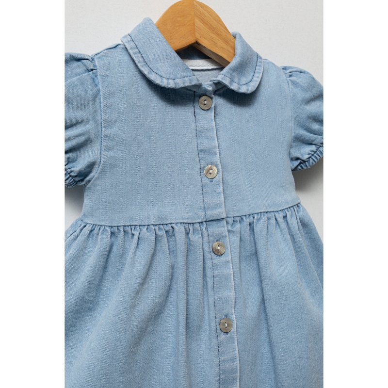 jurkje meisje denim jurkje meisje denim