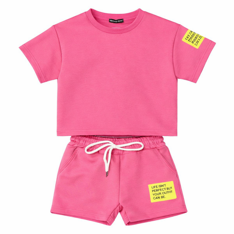 meisjes set roze