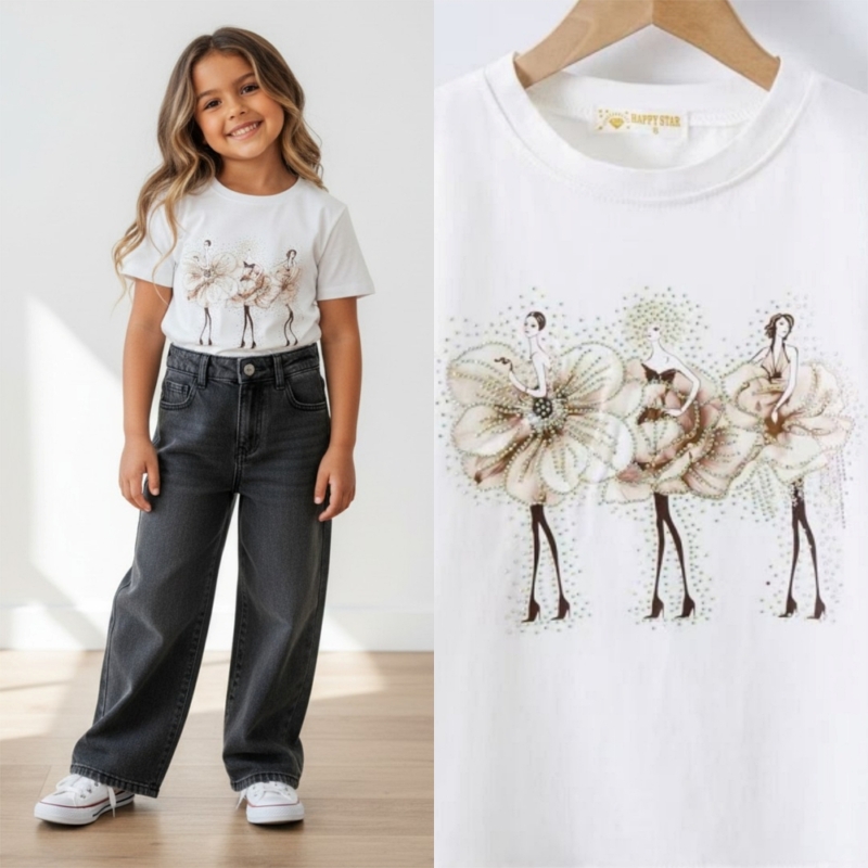 meisjes t shirt wit meisjes t shirt wit