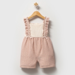 roze meisjes salopette Nipperland jumpsuit maat 6 9 maanden tot 2 3 jaar roze meisjes salopette Nipperland jumpsuit maat 6 9 maanden tot 2 3 jaar