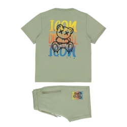 set jongens icon beer groen