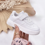 unisex witte sneakers kinderen