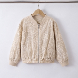 zomerjasje meisjes beige bomberjas zomerjasje meisjes beige bomberjas