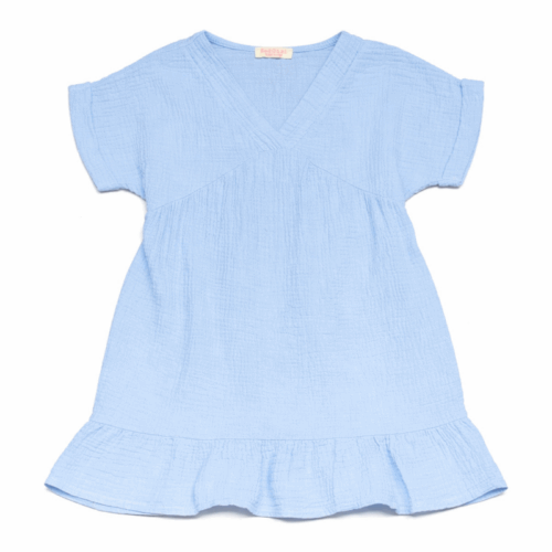 zomerjurk lichtblauw meisjes