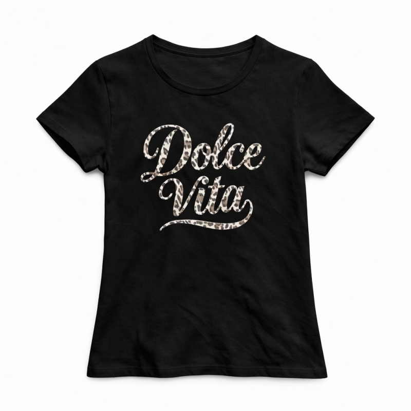 zwart meisjes t shirt dolce vita panterprint zwart meisjes t shirt dolce vita panterprint