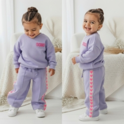 baby meisjes jogging set lila baby meisjes jogging set lila