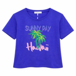 blauw t shirt meisjes hawai blauw t shirt meisjes hawai