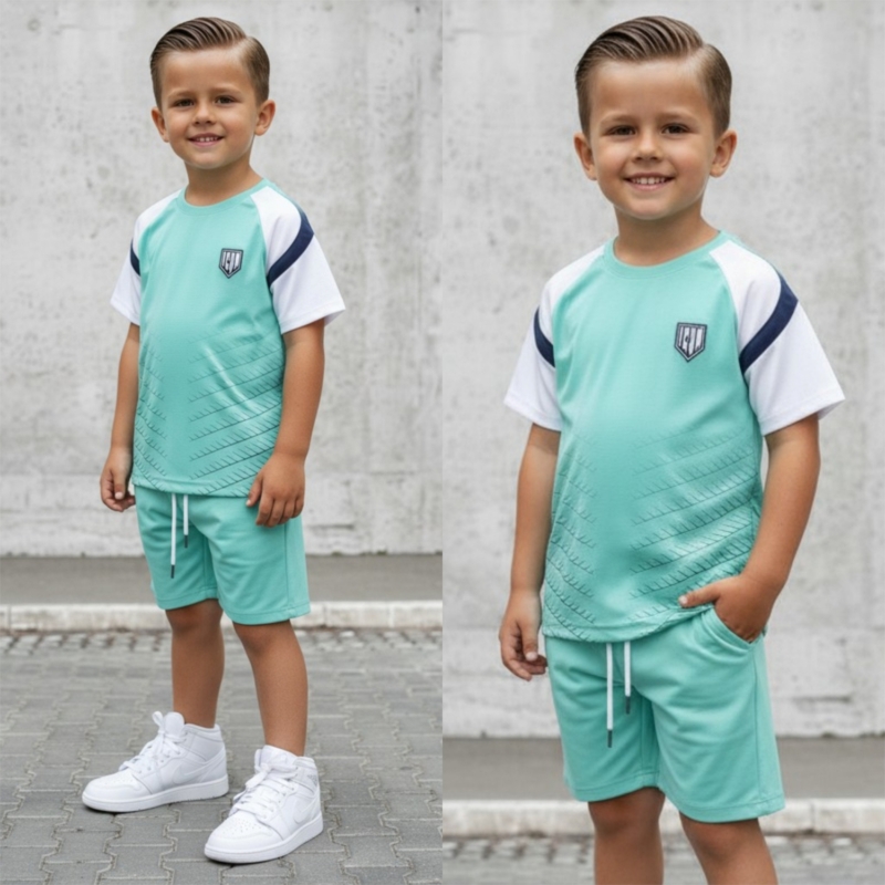 jongens voetbal set mint wit jongens voetbal set mint wit