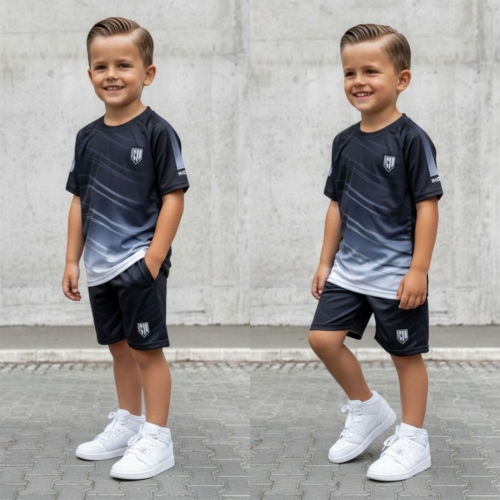 jongens voetbal set zwart grijs jongens voetbal set zwart grijs