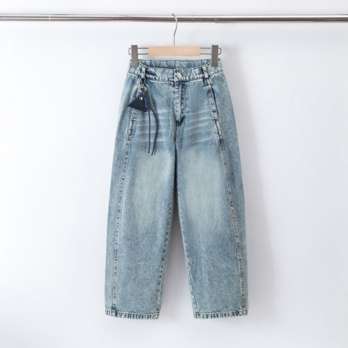 meisjes jeans wide fit wide legs