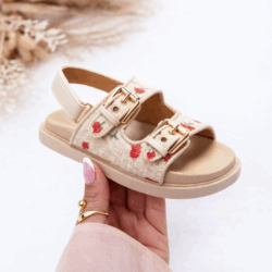 meisjes kersen sandalen