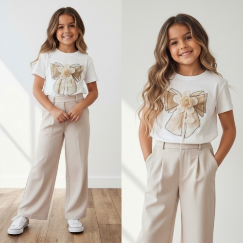 meisjes t shirt wit (2)