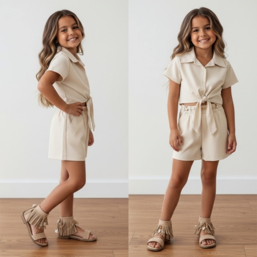 meisjes zomerset beige