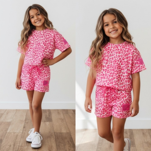 meisjes zomerset fuchsia panterprint meisjes zomerset fuchsia panterprint