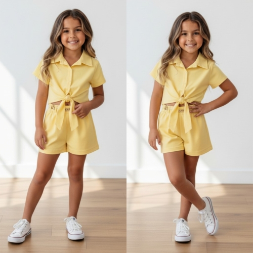 meisjes zomerset geel