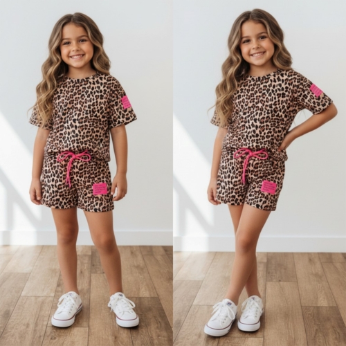 meisjes zomerset panterprint