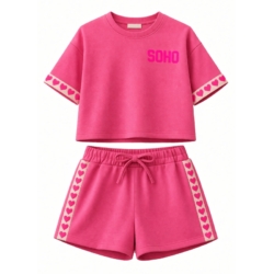 zomerset meisje roze soho hartjes zijkant zomerset meisje roze soho hartjes zijkant