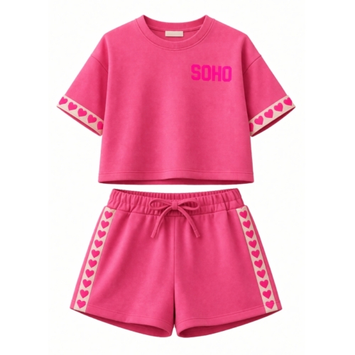 zomerset meisje roze soho hartjes zijkant