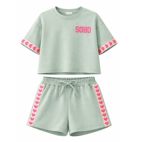 zomerset meisjes soho mint korte broek