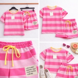 zomerset streep roze meisjes