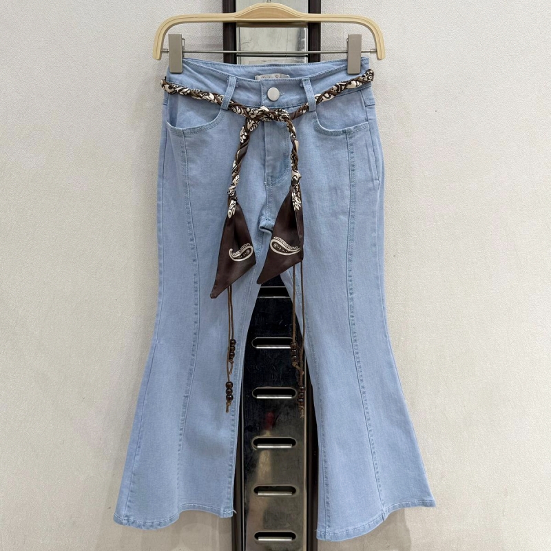 flared pants jeans meisjes lichtblauw flared pants jeans meisjes lichtblauw