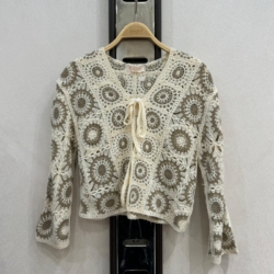 gehaakt vest meisjes beige creme gehaakt vest meisjes beige creme