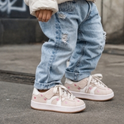 meisjes sneakers beige hartjes meisjes sneakers beige hartjes