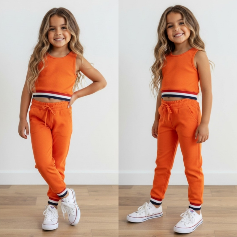 meisjes zomerset oranje
