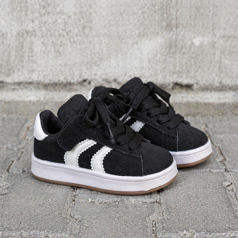 kinder sneakers zwart unisex