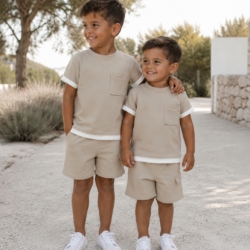 jongens zomerset beige