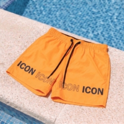 jongens zwemshort icon oranje