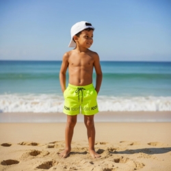 jongens zwemshort neon geel jongens zwemshort neon geel