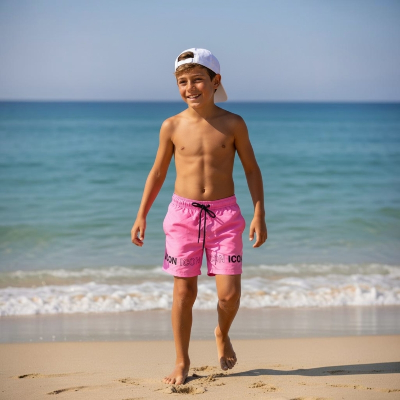 jongens zwemshort roze (1)