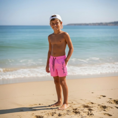 jongens zwemshort roze jongens zwemshort roze