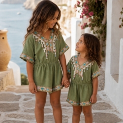 meisjes ibiza jumpshort groen meisjes ibiza jumpshort groen