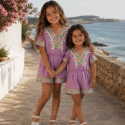 meisjes ibiza jumpshort lila meisjes ibiza jumpshort lila
