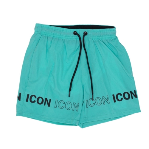zwemshort jongens icon blauw big loho
